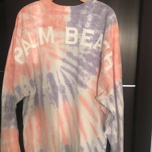 Tie Dye Palm Beach Sweatshirt